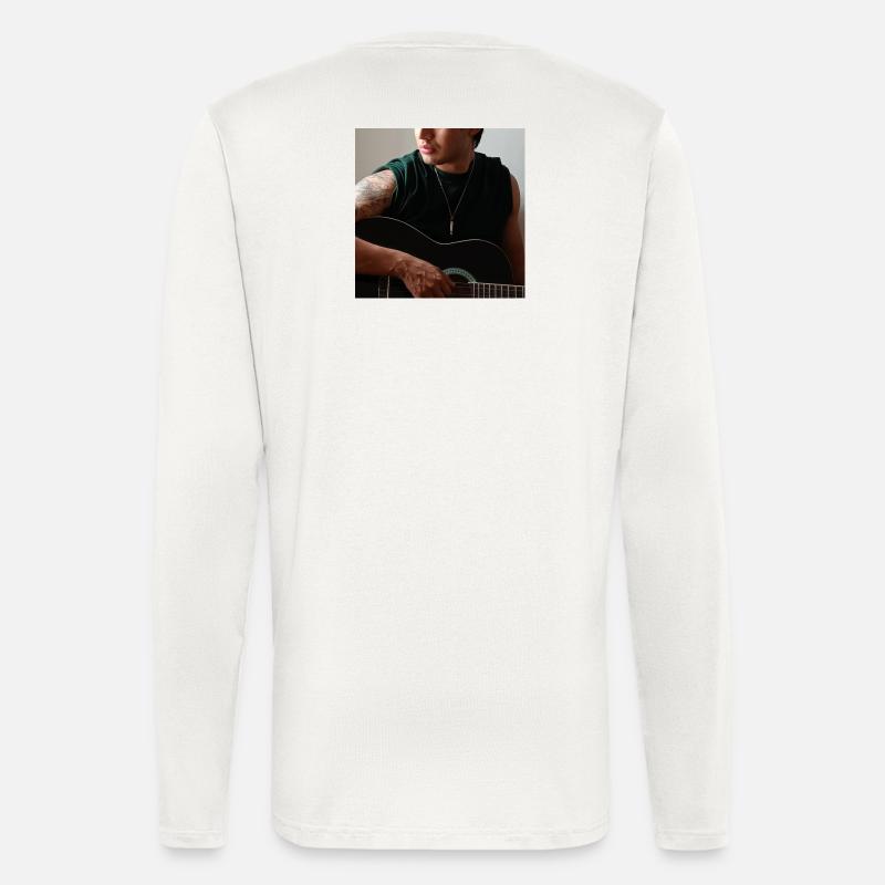 Studio Night Guitar - Longsleeve - made by SPREAD - OFF WHITE