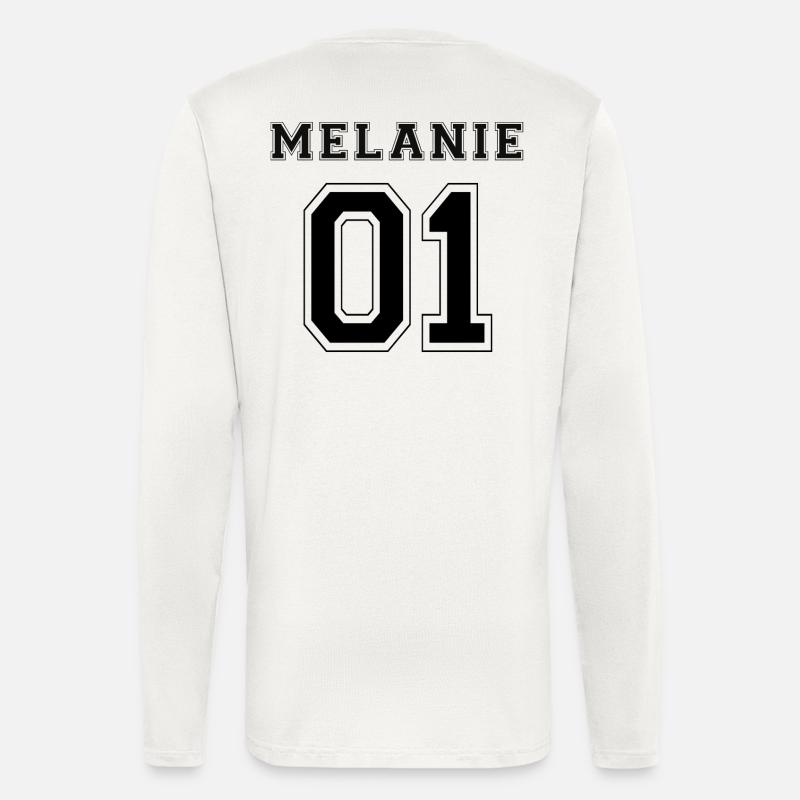 Melanie 01 - Black Edition - Langarmshirt - made by SPREAD - OFF WHITE
