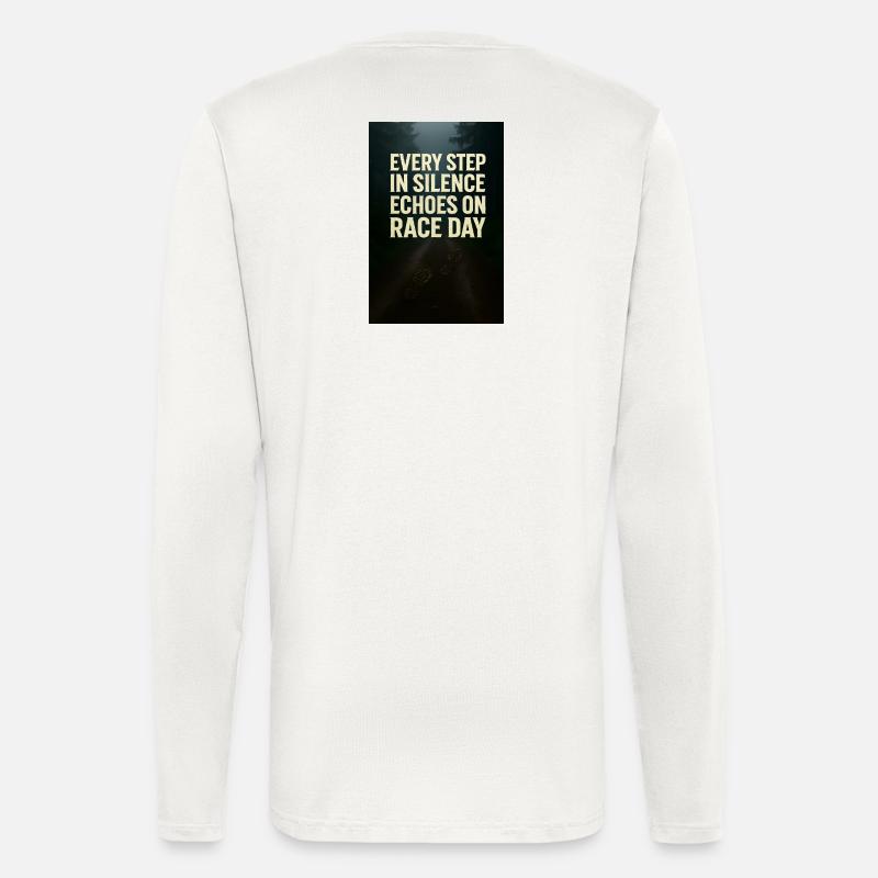 Step_in_Silence - Longsleeve - made by SPREAD  - OFF WHITE