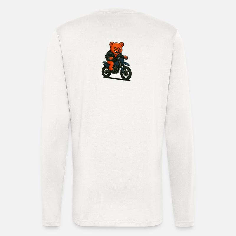 Gummibärchen-Reiter - Langarmshirt - made by SPREAD  - OFF WHITE