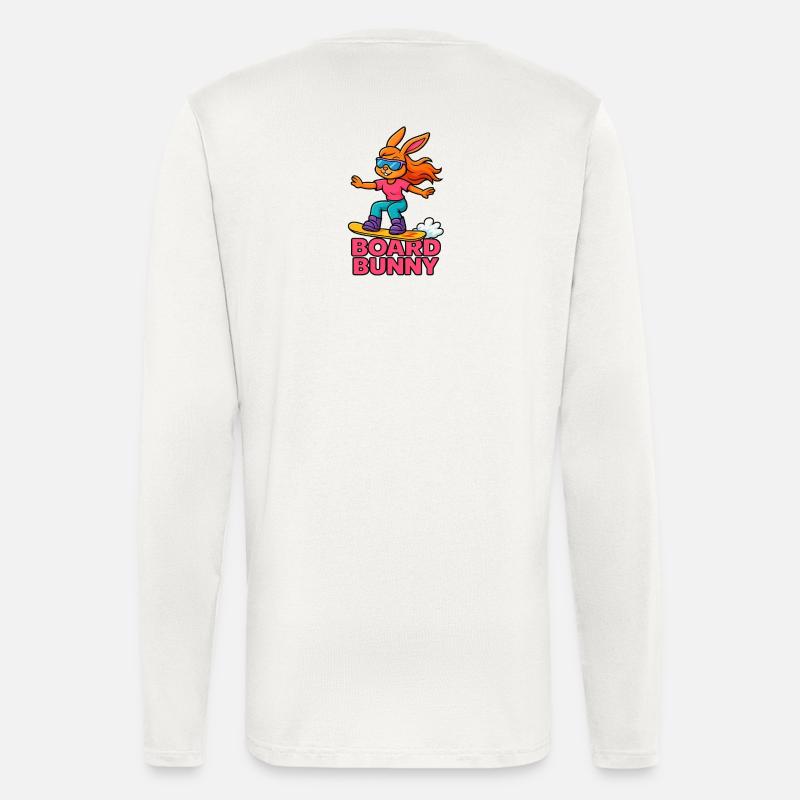 Board Bunny Surf Vibe - Langarmshirt - made by SPREAD  - OFF WHITE