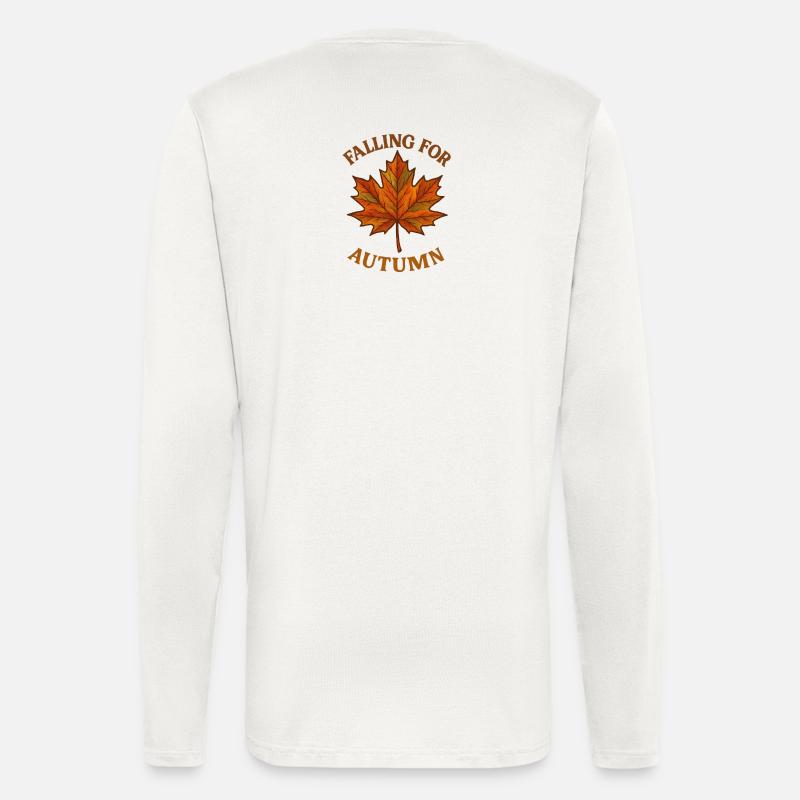 Falling for Autumn - Langarmshirt - made by SPREAD  - OFF WHITE