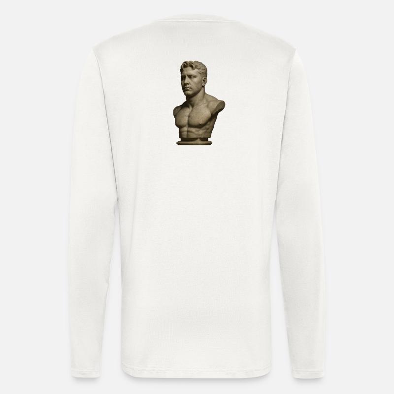 Statue - Longsleeve - made by SPREAD  - OFF WHITE