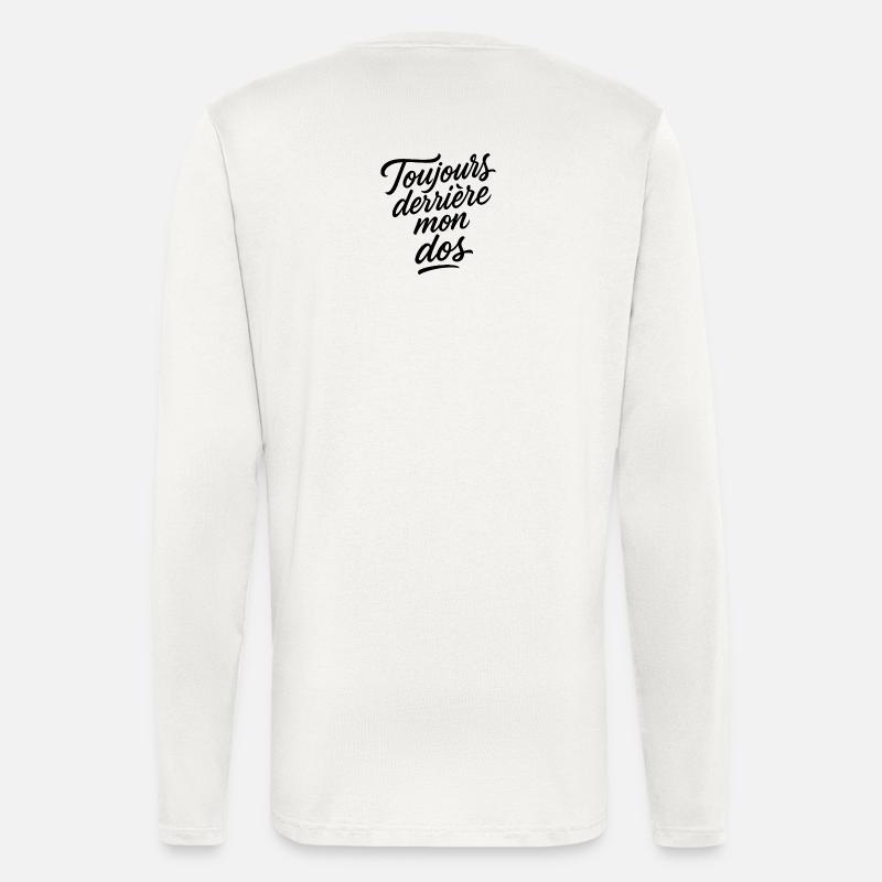 Always behind my back - Longsleeve - made by SPREAD  - OFF WHITE