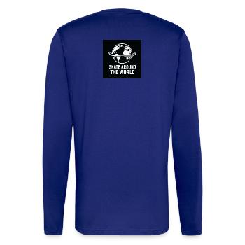 Skate around the world - Longsleeve - made by SPREAD  - OFF WHITE - Back