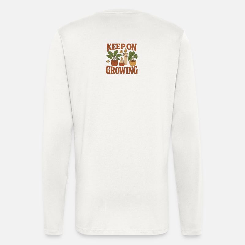 Keep_on_Growing - Longsleeve - made by SPREAD  - OFF WHITE