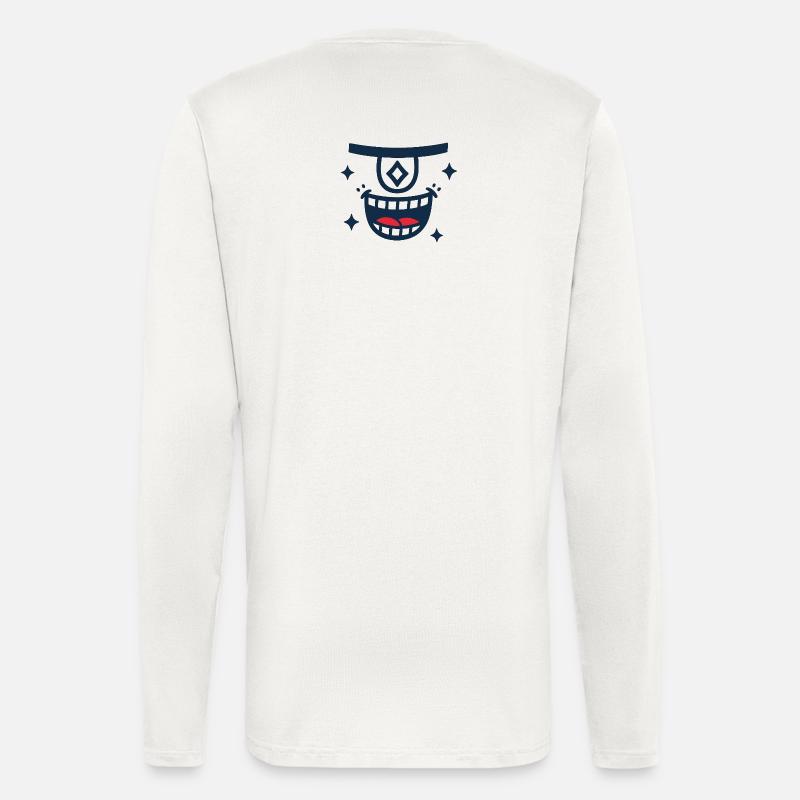 DEEPS DIAMONDS - Longsleeve - made by SPREAD  - OFF WHITE