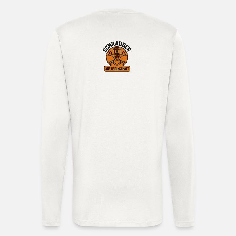 Screwdriver with passion - Longsleeve - made by SPREAD  - OFF WHITE