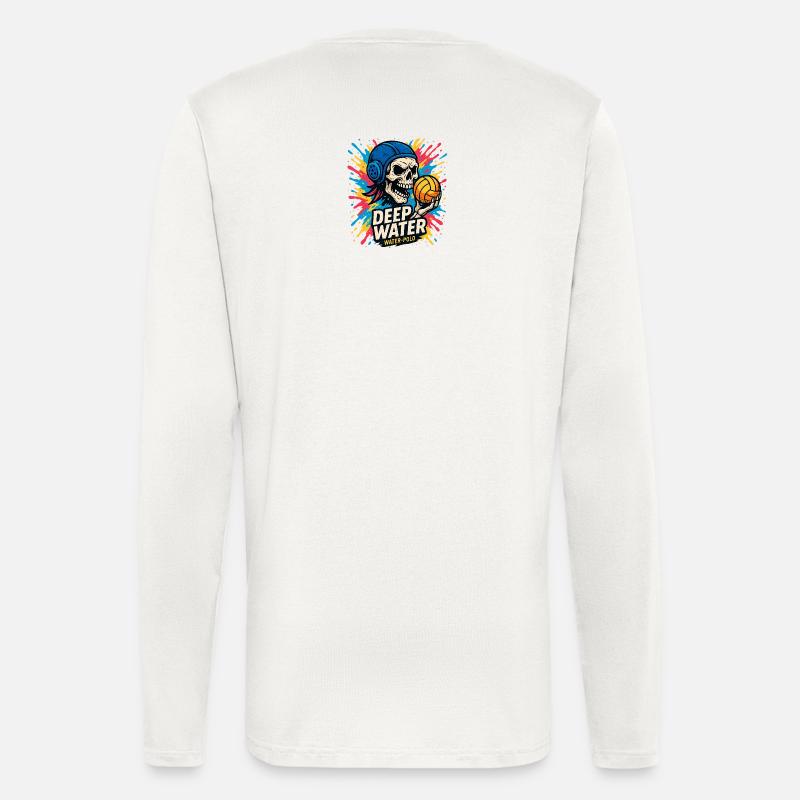 Crane DEEPWATER Water Polo - Longsleeve - made by SPREAD  - OFF WHITE