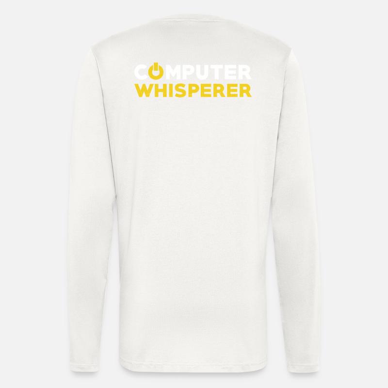 Computer scientist gift computer - Longsleeve - made by SPREAD  - OFF WHITE