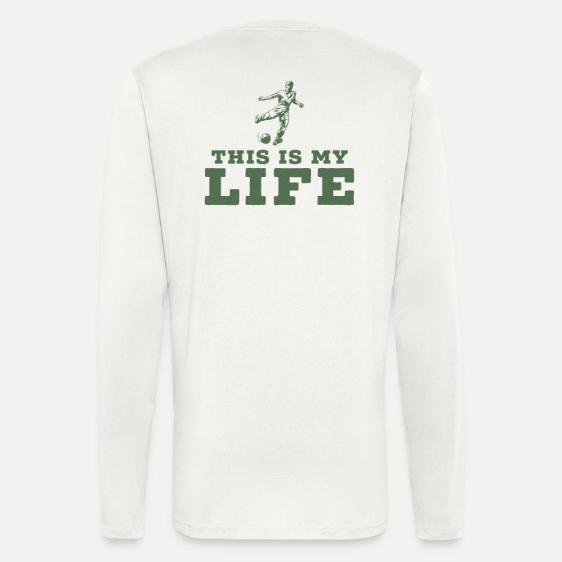Fußball - Langarmshirt - made by SPREAD  - OFF WHITE