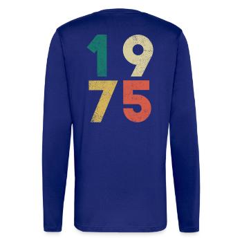 1975 Vintage Geburtstag Retro - Langarmshirt - made by SPREAD  -  - Hinten