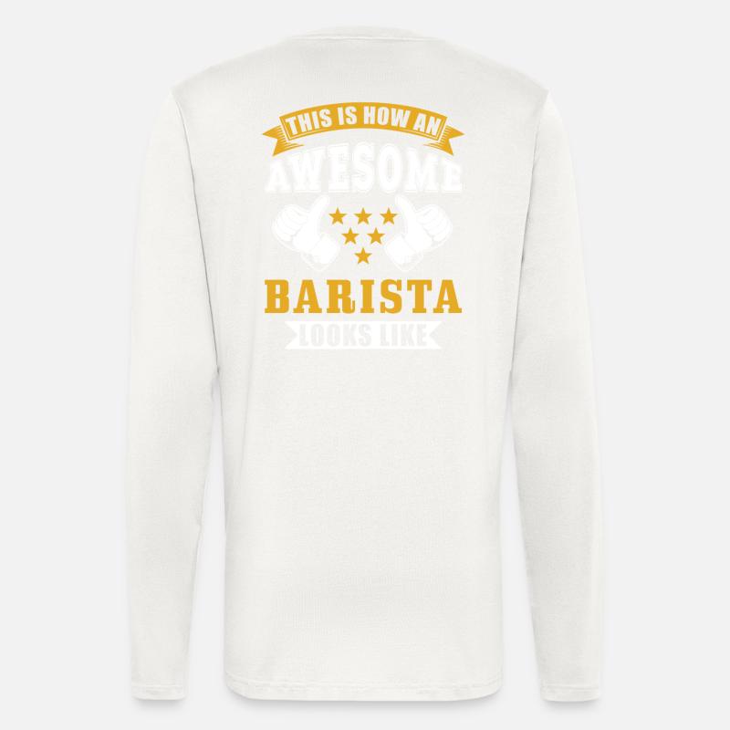 Barista Gift - Longsleeve - made by SPREAD  - OFF WHITE