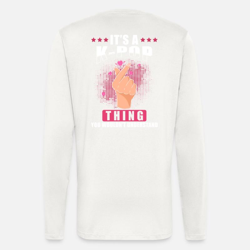 Kpop - Langarmshirt - made by SPREAD  - OFF WHITE