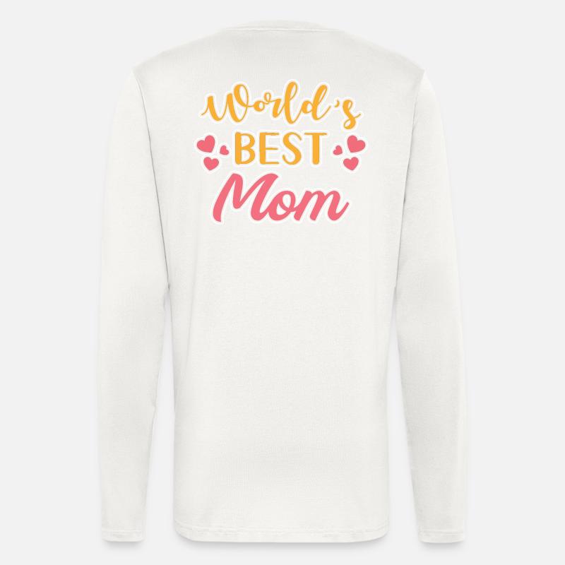 Weltbeste Mama - Langarmshirt - made by SPREAD  - OFF WHITE