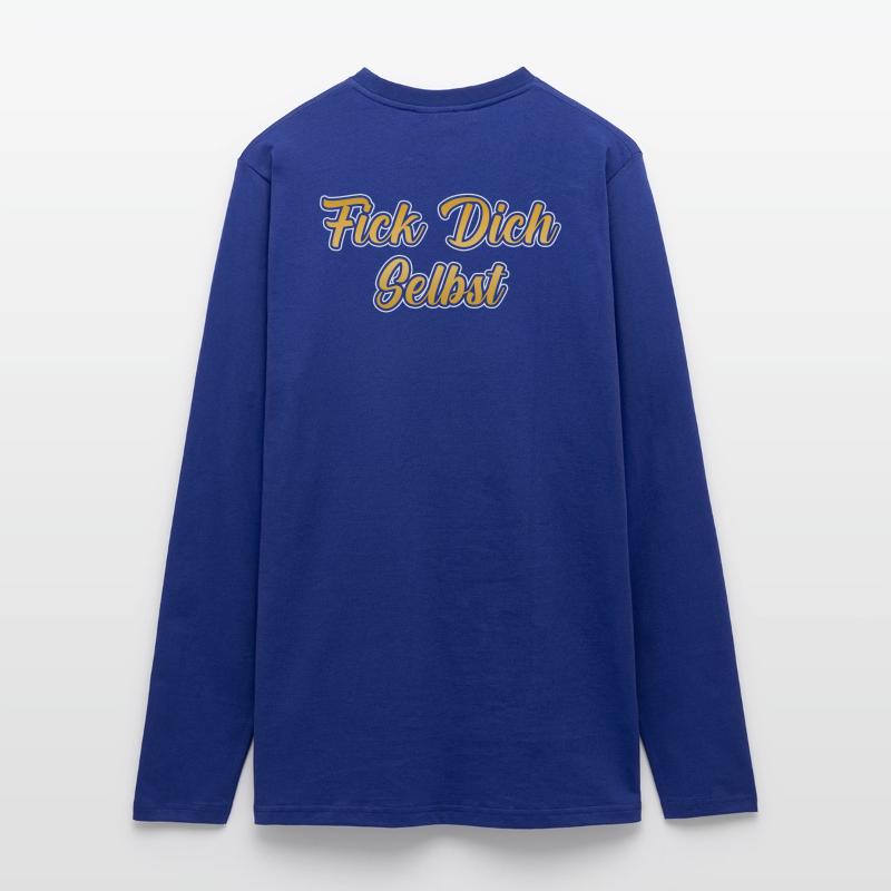 Fick dich selbst Langarmshirt - made by SPREAD 