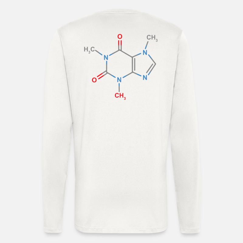 Formel Koffein - Langarmshirt - made by SPREAD  - OFF WHITE