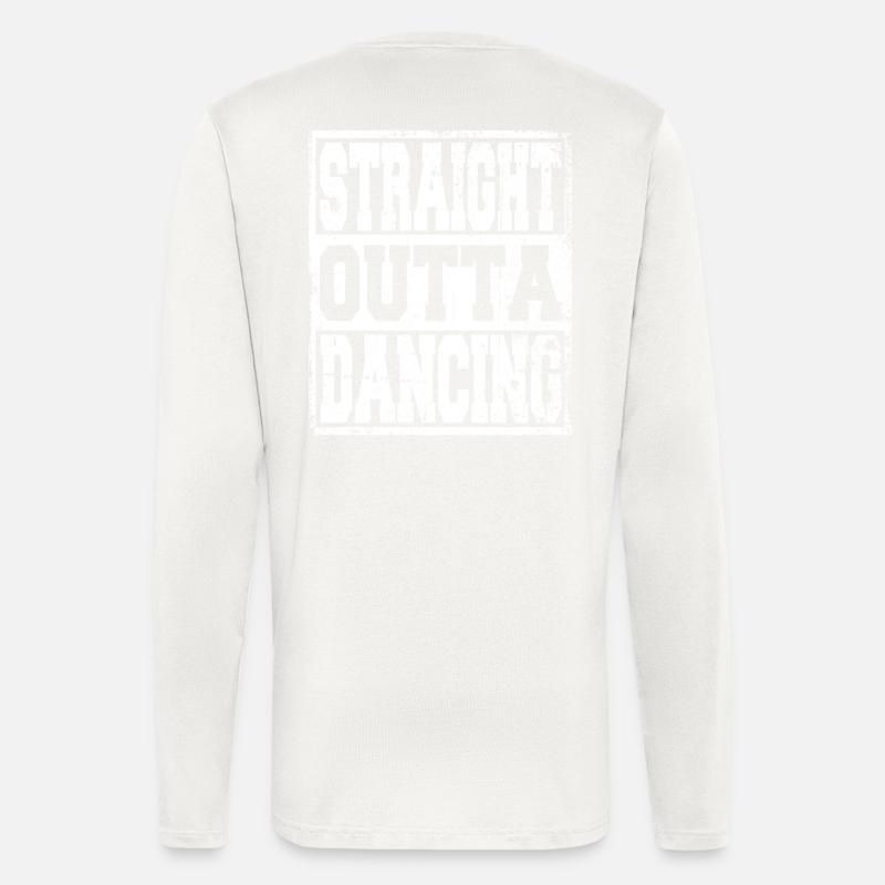 Dancing saying funny - Longsleeve - made by SPREAD  - OFF WHITE