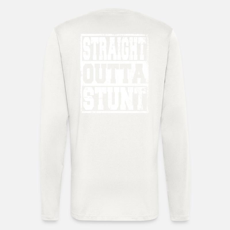 Stunt saying funny - Longsleeve - made by SPREAD  - OFF WHITE