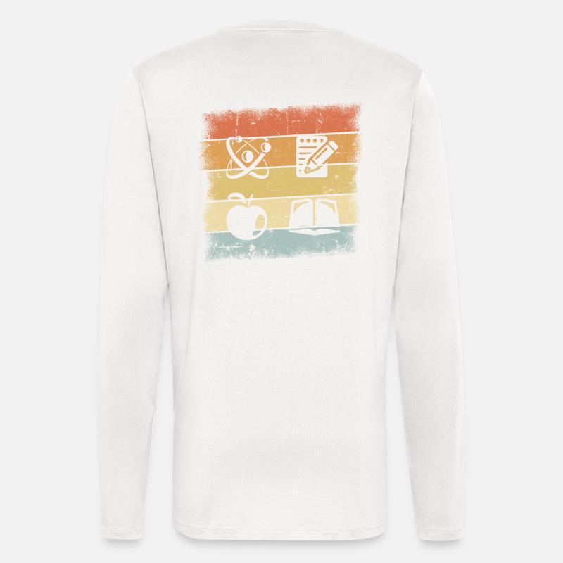 Teacher Retro - Longsleeve - made by SPREAD  - OFF WHITE