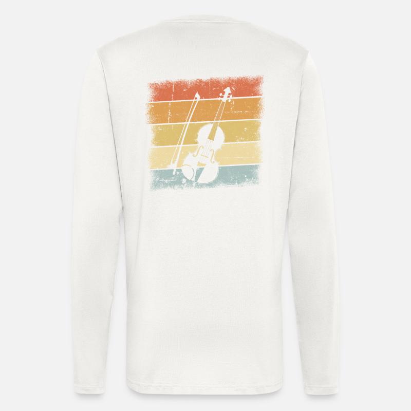 Violine - Langarmshirt - made by SPREAD  - OFF WHITE