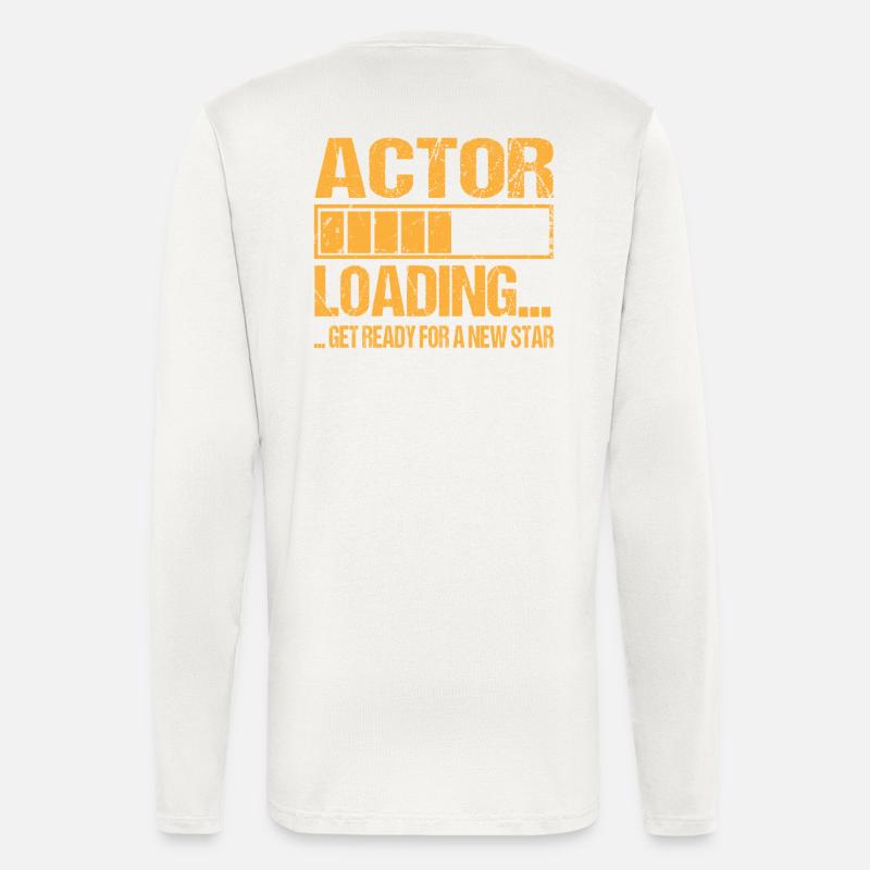 Schauspieler loading Schauspieler Ausbildung - Langarmshirt - made by SPREAD  - OFF WHITE