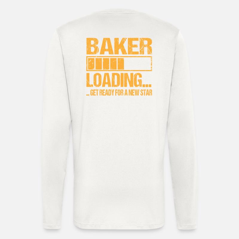 Bäcker loading Bäcker Ausbildung - Langarmshirt - made by SPREAD  - OFF WHITE