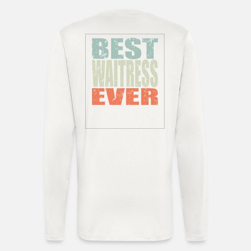 Best Service ever Service Gift - Longsleeve - made by SPREAD  - OFF WHITE