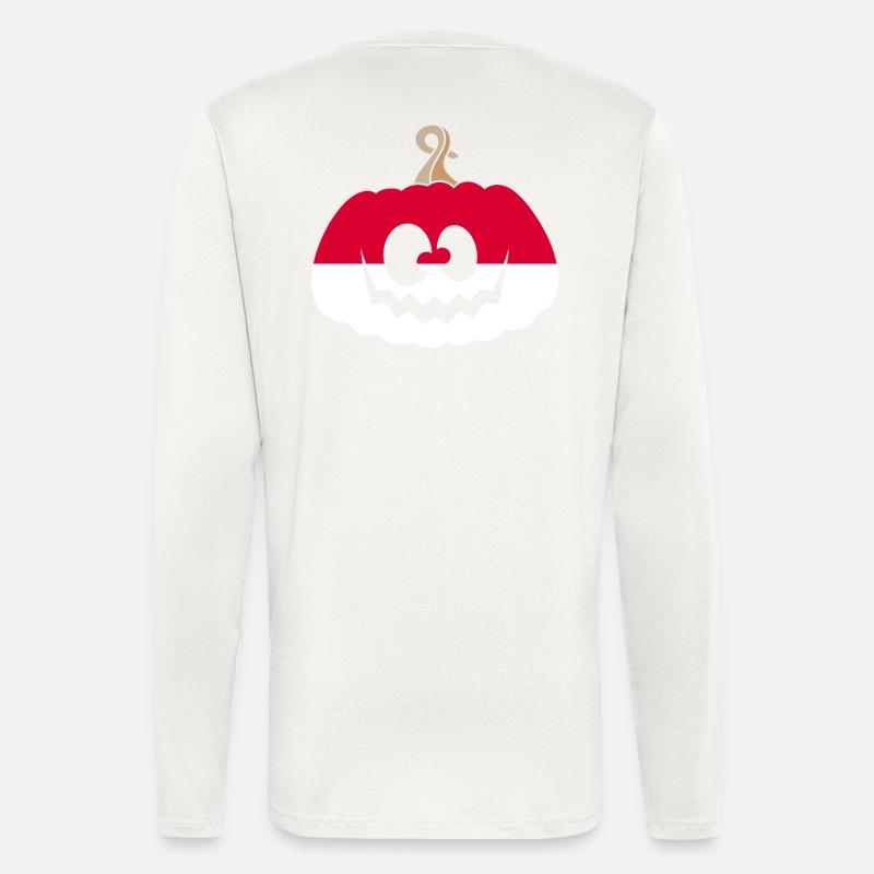 Hungary Halloween Pumpkin - Longsleeve - made by SPREAD - OFF WHITE