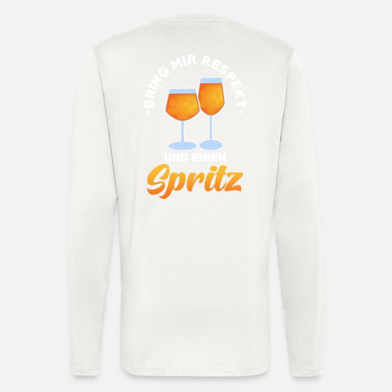 Spritz Cocktail - Langarmshirt - made by SPREAD - OFF WHITE
