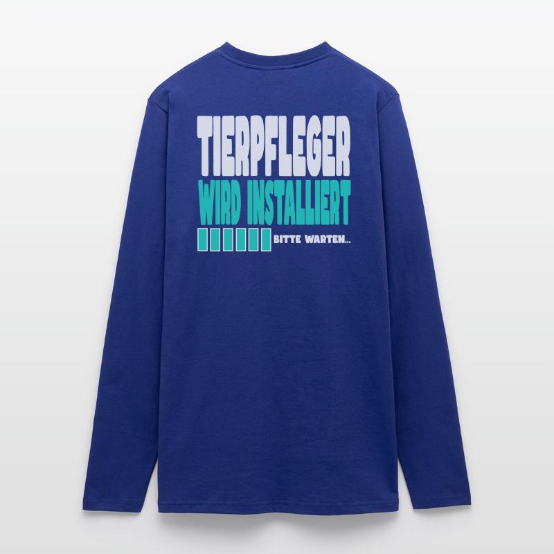 Tierpfleger wird installiert Langarmshirt - made by SPREAD 