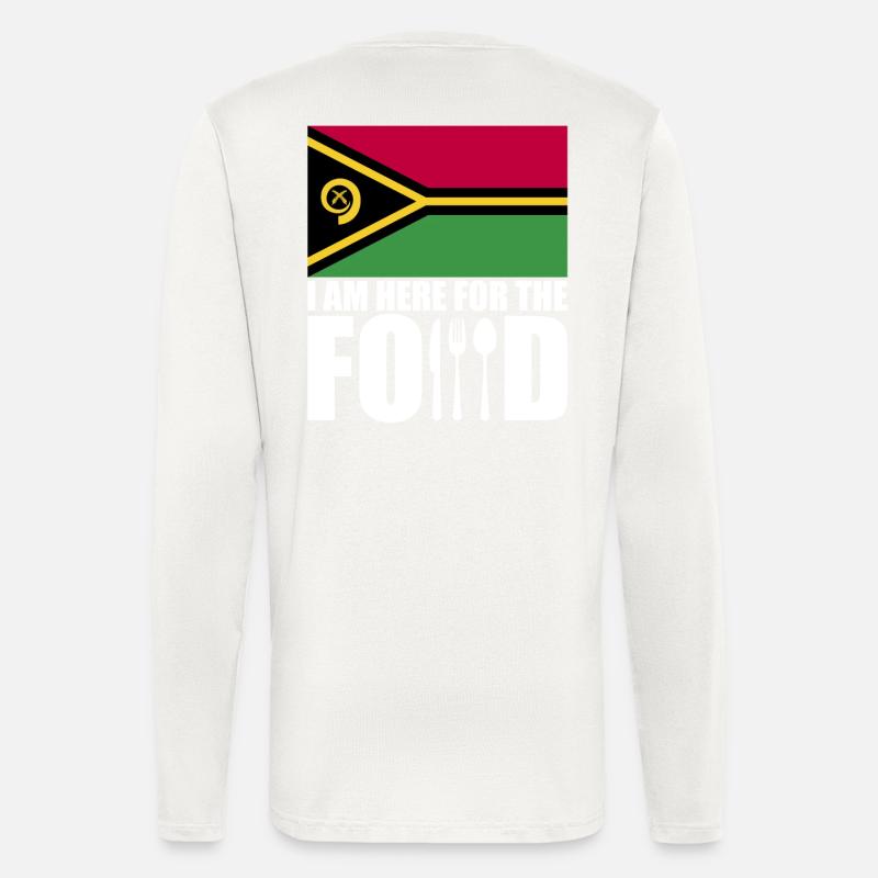 Vanuatu holiday trip souvenir - Longsleeve - made by SPREAD - OFF WHITE
