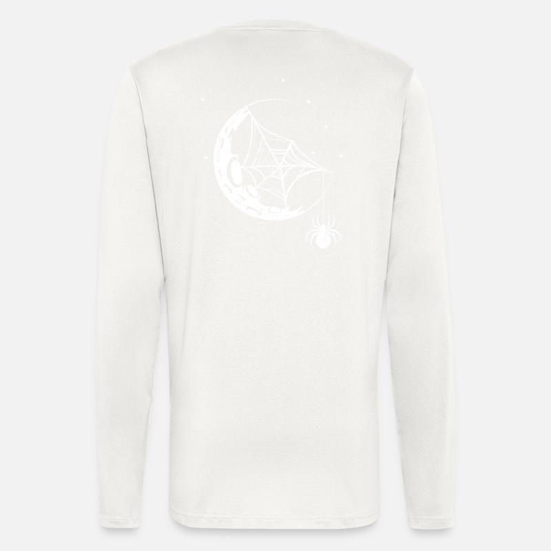 Spinne Spinnennetz - Langarmshirt - made by SPREAD  - OFF WHITE