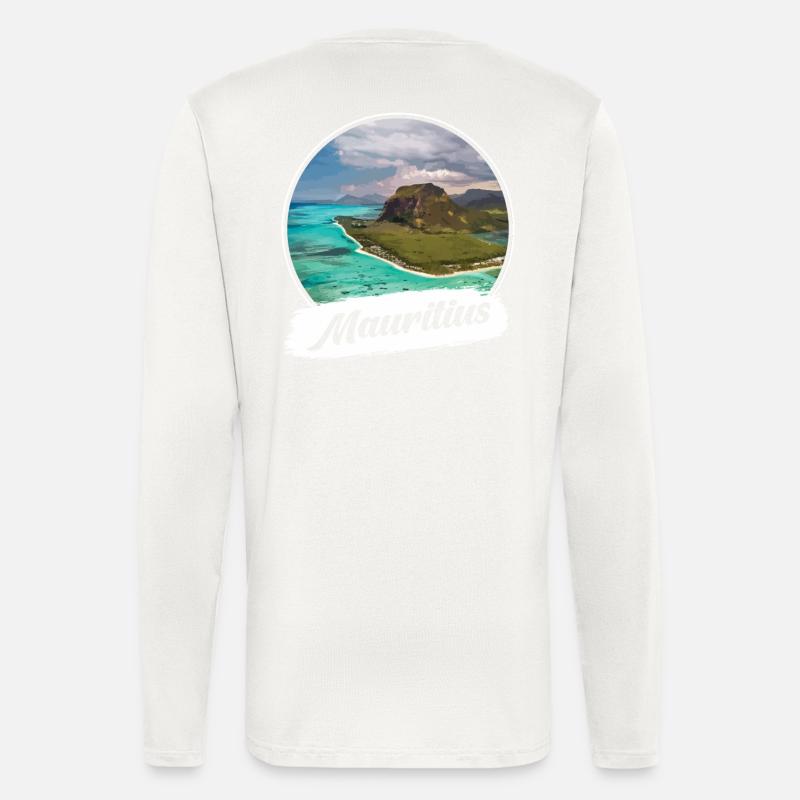 Mauritius Souvenir - Longsleeve - made by SPREAD  - OFF WHITE