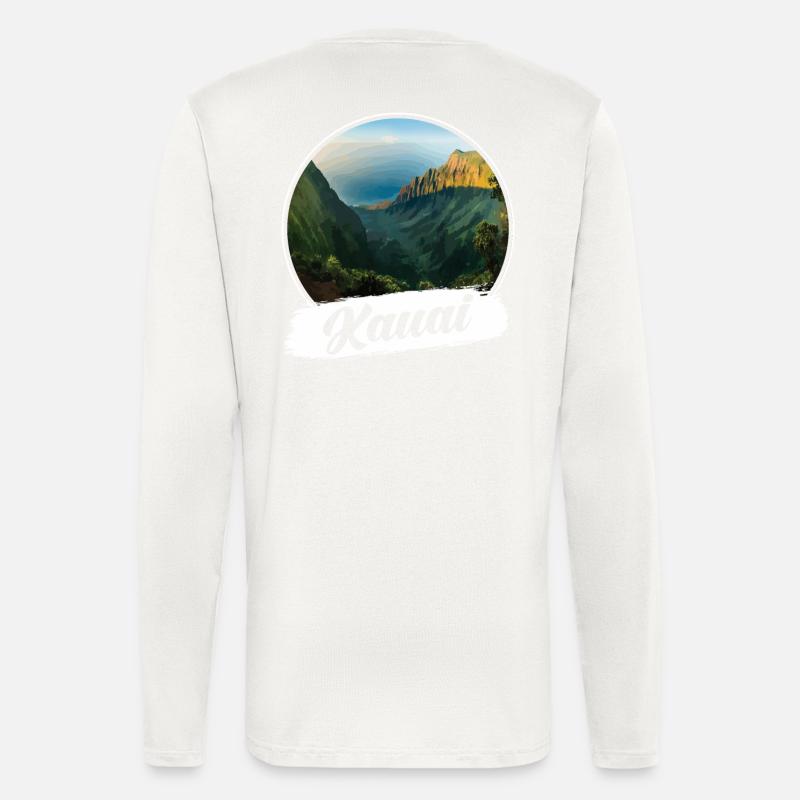 Kauai Souvenir - Langarmshirt - made by SPREAD  - OFF WHITE