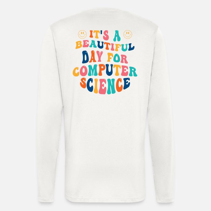 Computer Science Student - Longsleeve - made by SPREAD  - OFF WHITE
