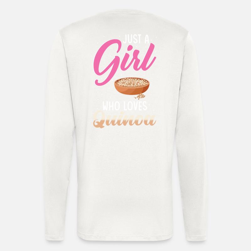 Quinoa Saying - Longsleeve - made by SPREAD - OFF WHITE