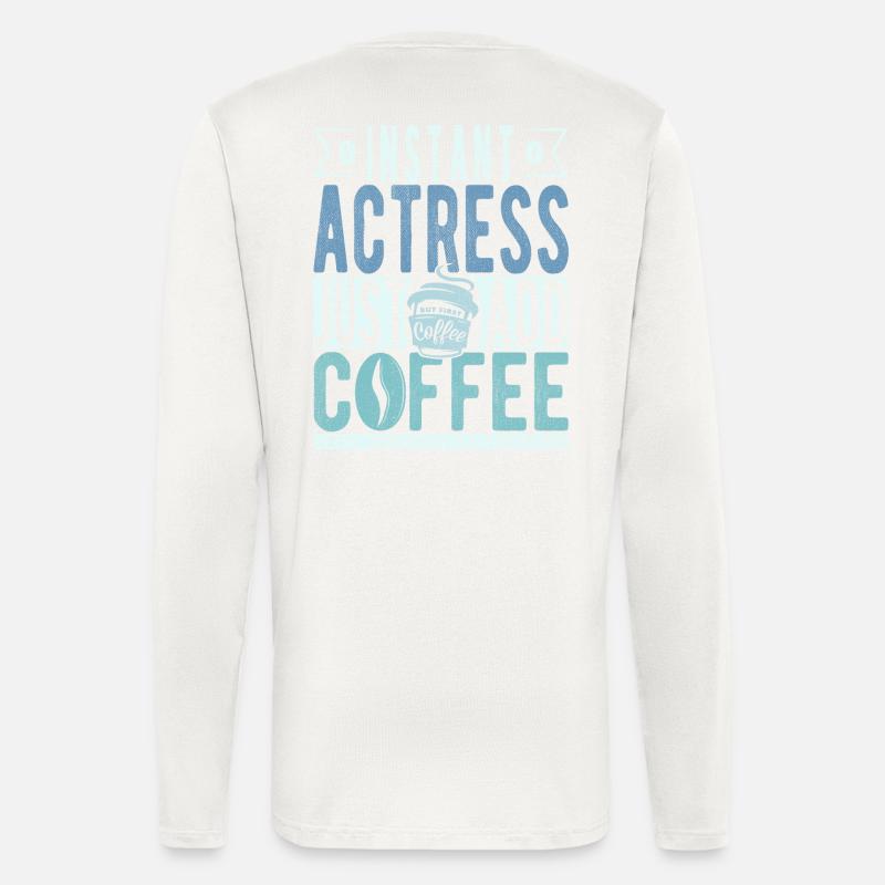 Buchalter coffee saying - Longsleeve - made by SPREAD  - OFF WHITE
