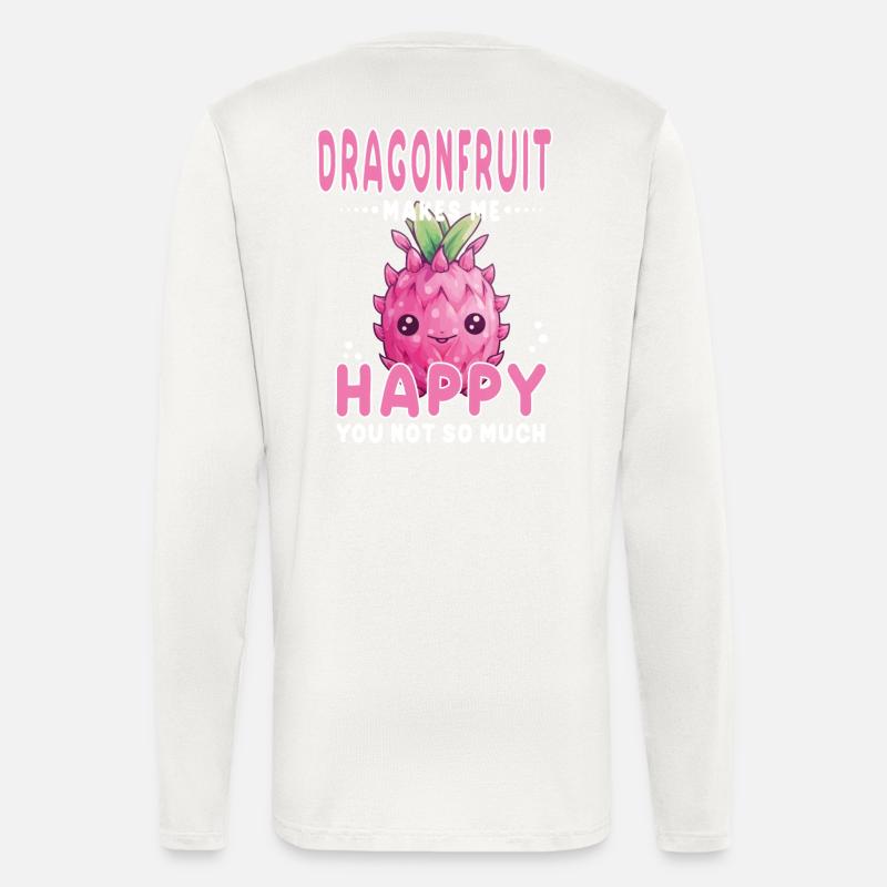 Dragon Fruit Kawaii - Longsleeve - made by SPREAD  - OFF WHITE
