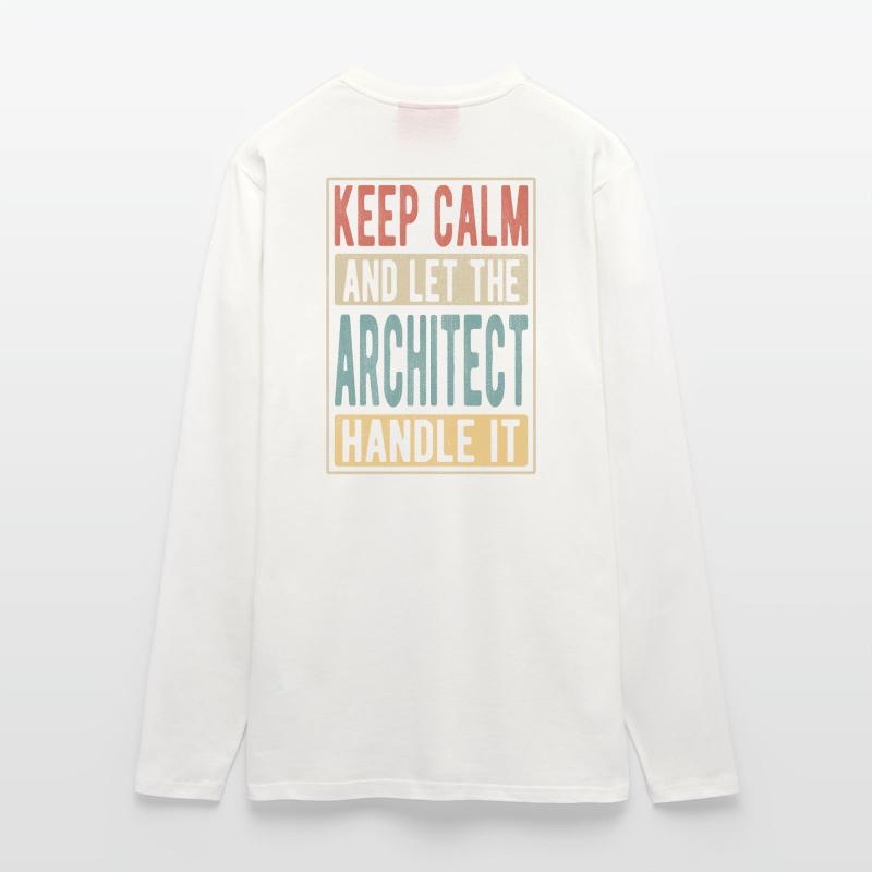Architect Retro Gift Longsleeve - made by SPREAD 