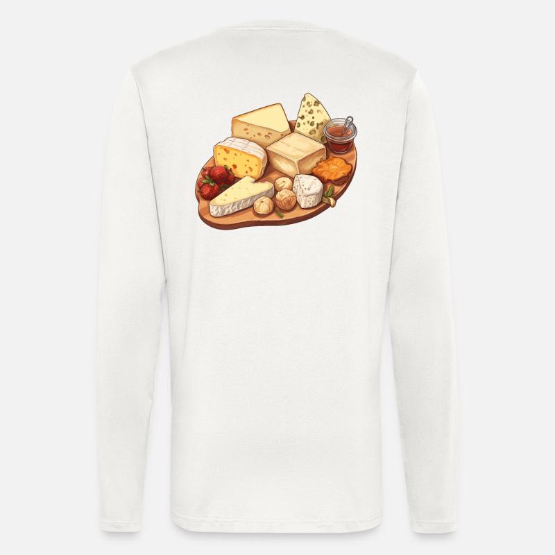 Cheese board - Longsleeve - made by SPREAD  - OFF WHITE