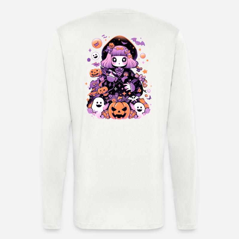 Aesthetics Halloween Anime Manga - Longsleeve - made by SPREAD - OFF WHITE