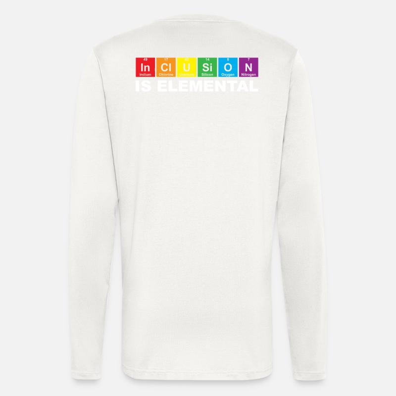 Elementary inclusion - Longsleeve - made by SPREAD  - OFF WHITE