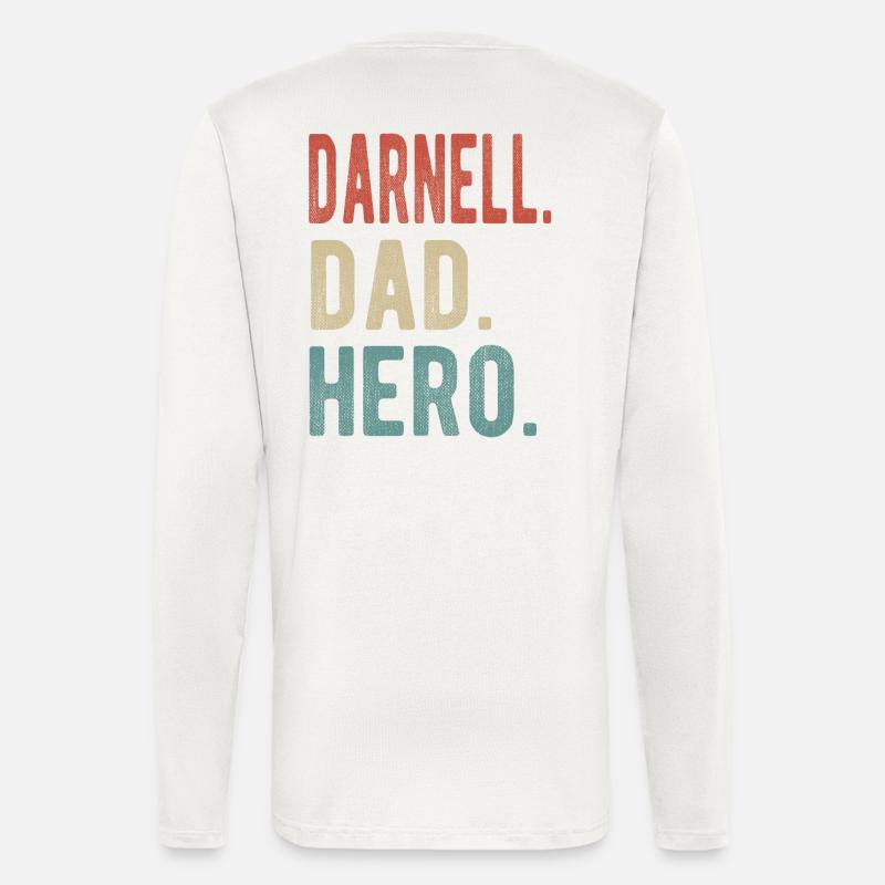 Darnell Papa Held - Langarmshirt - made by SPREAD - OFF WHITE