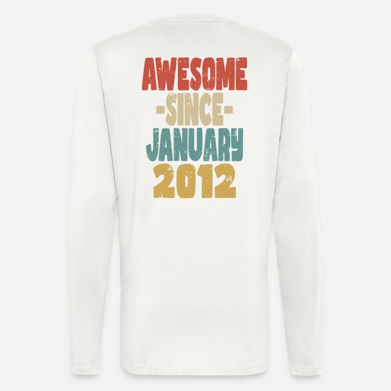 Awesome January 2012 - Longsleeve - made by SPREAD  - OFF WHITE