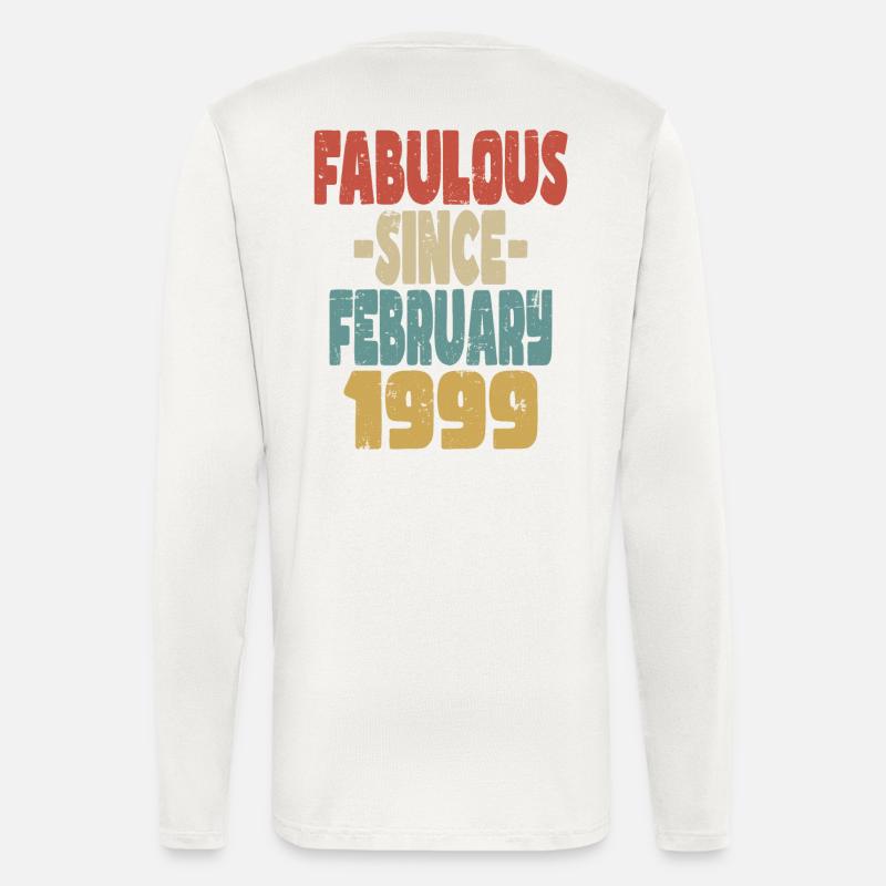 Fabelhafter Februar 1999 - Langarmshirt - made by SPREAD  - OFF WHITE