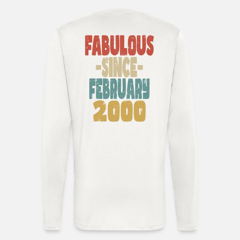 Fabelhafter Februar 2000 - Langarmshirt - made by SPREAD  - OFF WHITE