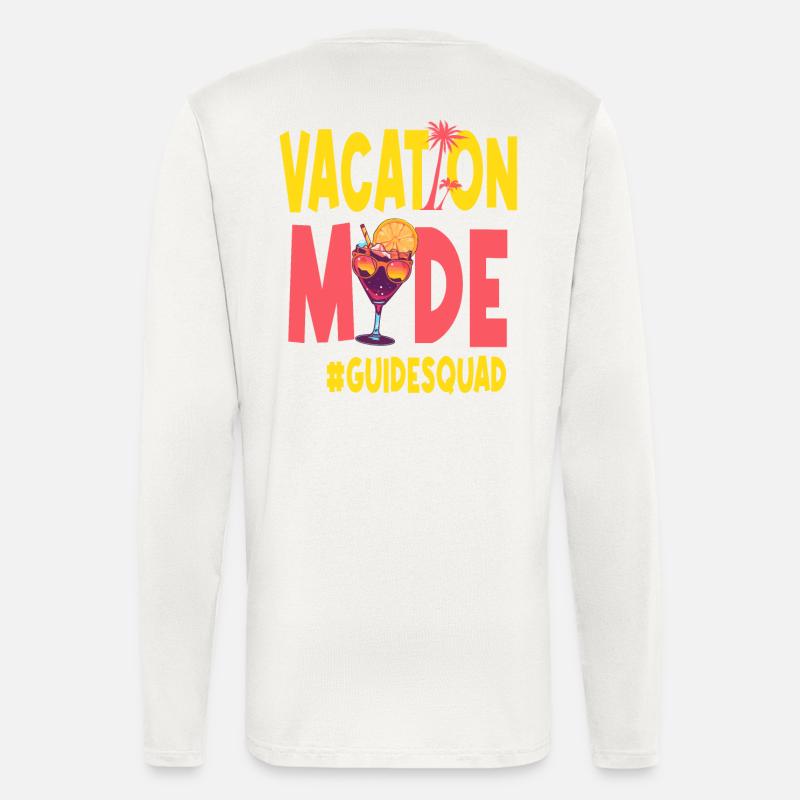 Guide Vacation Vacy Mode Guidesquad - Longsleeve - made by SPREAD - OFF WHITE