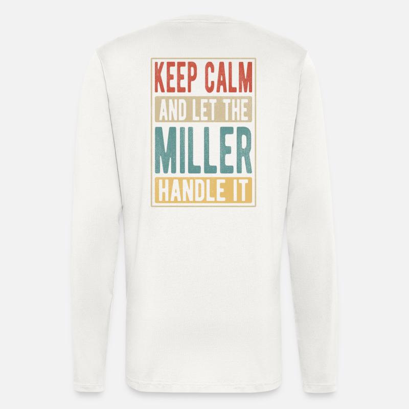Miller Retro Gift - Longsleeve - made by SPREAD  - OFF WHITE