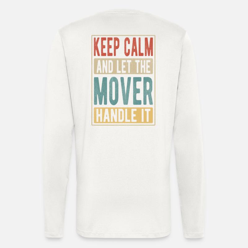 Mover Retro Geschenk - Langarmshirt - made by SPREAD  - OFF WHITE